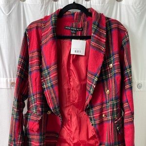 Plaid Women’s Blazer